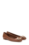 Larroude Maria Flat In Caramel