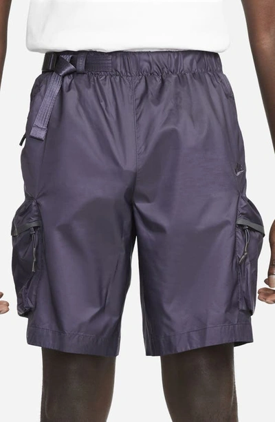 Nike Men's Sportswear Tech Pack Woven Utility Shorts In Grey