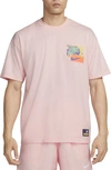 Nike Men's  Sportswear Max90 T-shirt In Pink