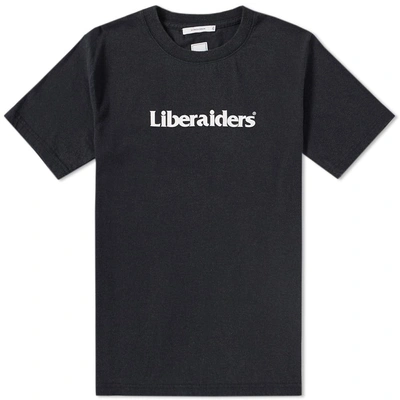 Liberaiders Logo Tee In Black