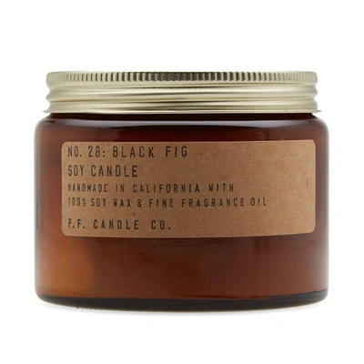 P.f Candle Co. P.f. Candle Co No.28 Black Fig Double Wick Soy Candle In N/a