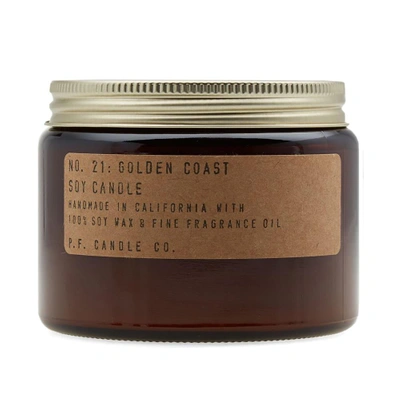 P.f Candle Co. P.f. Candle Co No.21 Golden Coast Double Wick Soy Candle