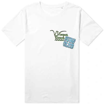 Idea Winona Beach Surf Club Tee In White