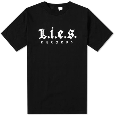 L.i.e.s. Records Digital Hardcore Tee In Black