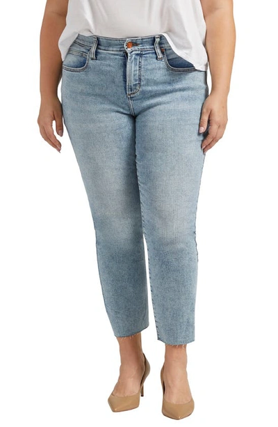 Jag Jeans Ruby Crop Straight Leg Jeans In Multi