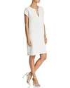 Theory Saturnina Shift Dress In Ivory