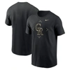 Nike Black Colorado Rockies Camo Logo T-shirt
