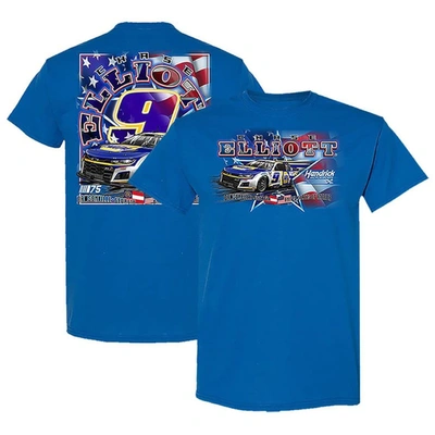 Hendrick Motorsports Team Collection Men's  Royal Chase Elliott Napa Stars And Stripes T-shirt