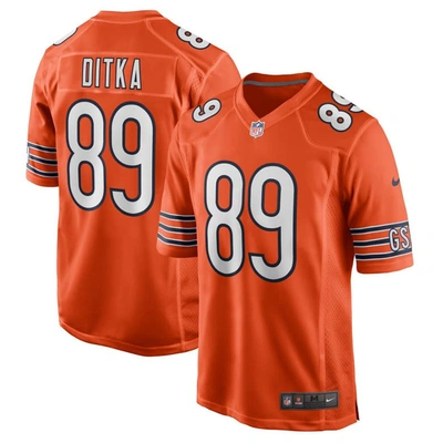 Nike Mike Ditka Orange Chicago Bears Retired Player Jersey