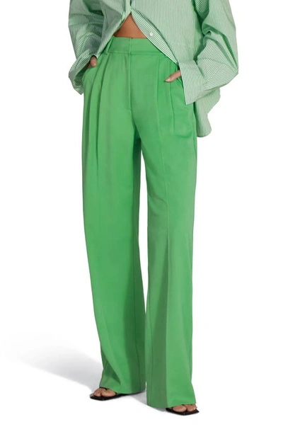 Favorite Daughter The Favorite Trouser Pleat Trousers In Green House