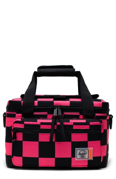 Herschel Supply Co. Pop Quiz Recycled Polyester Cooler In Pink