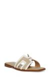 Steven New York Harlien Slide Sandal In White