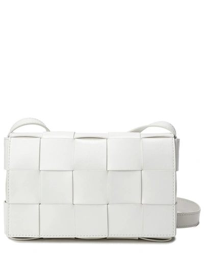 Tiffany & Fred Leather Crossbody In White