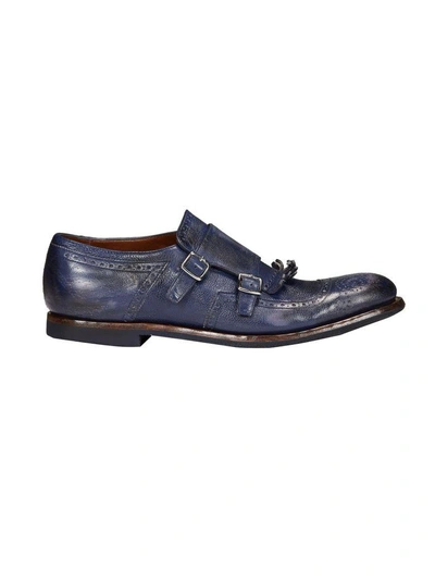 Church's Shanghai Monk Shoes In Bluette