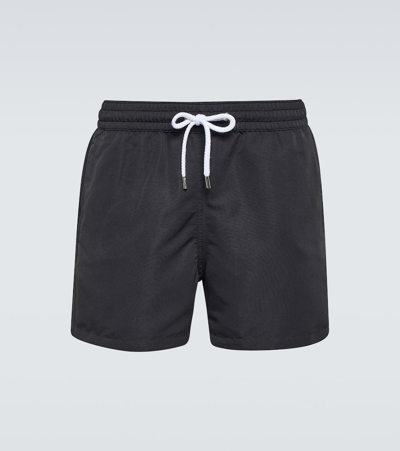 Frescobol Carioca Sport Swim棉质泳裤 In Black