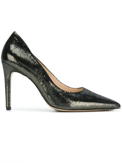 Hogl Pointed Heeled Pumps In Metallic