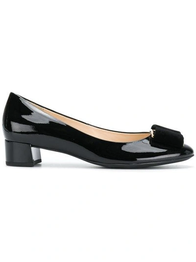 Hogl Bow Heeled Pumps - Black