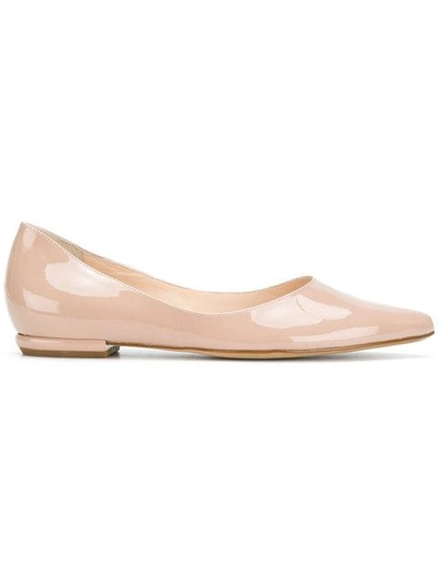 Hogl Classic Slip-on Ballerinas In Neutrals