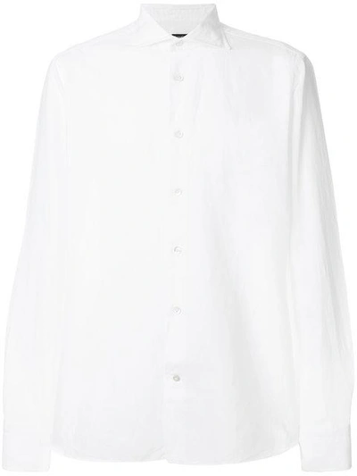 Borriello Klassisches Hemd In White
