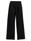 Wardrobe.nyc Women's Virgin Wool Wide-leg Trousers In Black