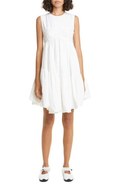 Cecilie Bahnsen Divya Empire-line Dress In White
