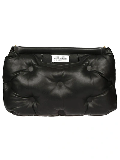 Maison Margiela Quilted Shoulder Bag In Black