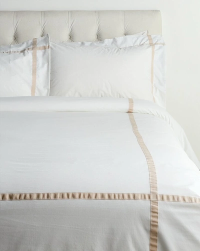 Maurizio Italy Notting Hill Duvet Set In White