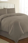 Southshore Fine Linens Vilano Springs Duvet Cover Set In Dark Taupe