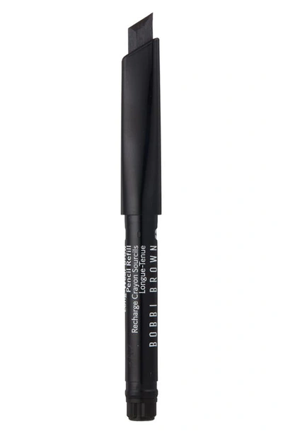 Bobbi Brown Perfectly Defined Long-wear Brow Pencil Refill In Soft Black - A Black Brown