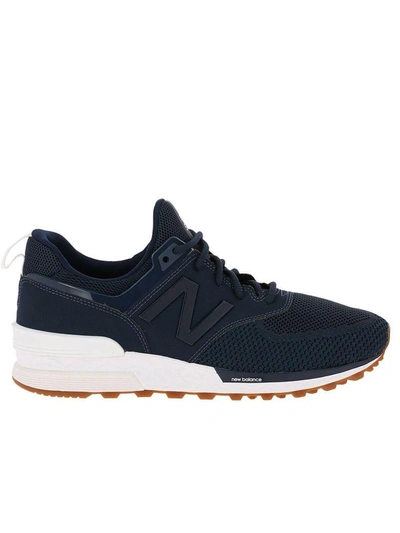 New Balance Sneakers Shoes Men  In Blue
