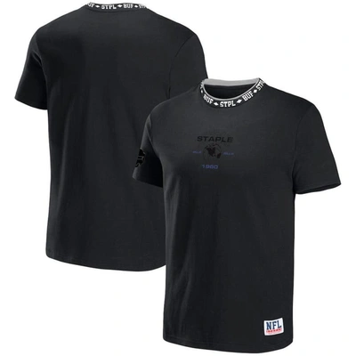 Staple Nfl X  Black Buffalo Bills Globe T-shirt