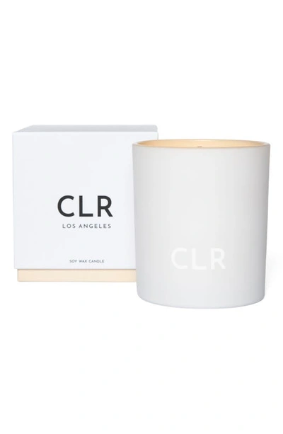 Clr Cream Soy Wax Candle