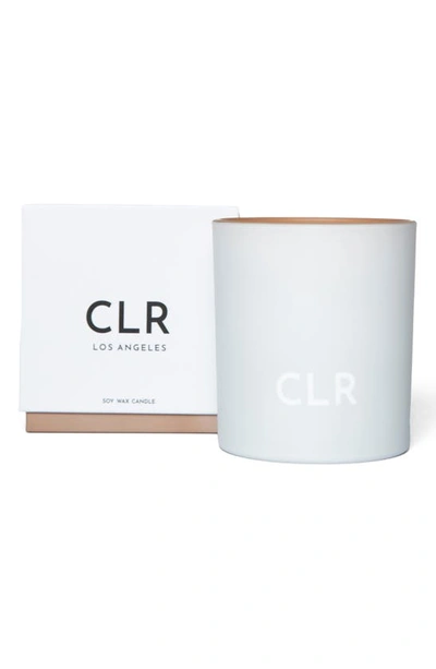 Clr Beige Soy Wax Candle
