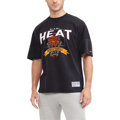 Tommy Jeans Black Miami Heat Tim Backboard T-shirt