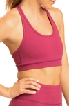 Threads 4 Thought Malana T-back Sports Bra In Nightshade