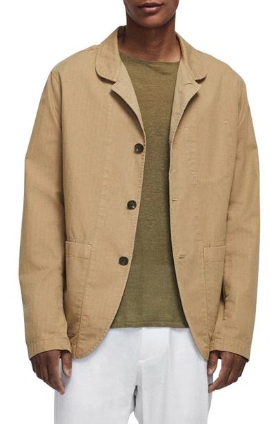 Rag & Bone Men's Jasper Herringbone Blazer In Brown
