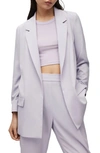 Allsaints Aleida Tri Blazer In Lady Lilac