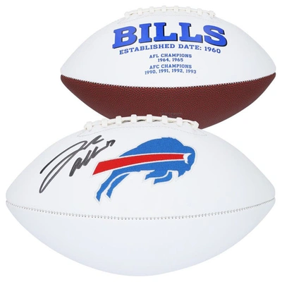 Fanatics Authentic Josh Allen Buffalo Bills Autographed White Panel Football
