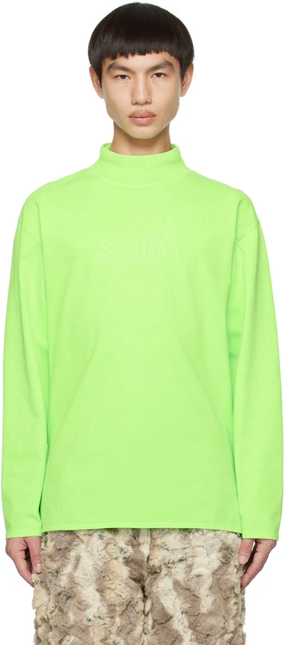 Erl Green Long Sleeve T-shirt