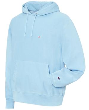 champion baby blue hoodie