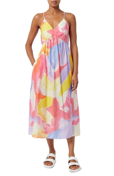 French Connection Isadora Faron Dress In Dopamine Summer Mult