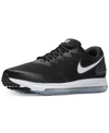 Nike Men's Zoom All Out Low 2 Running Sneakers From Finish Line In Black/white-anthracite