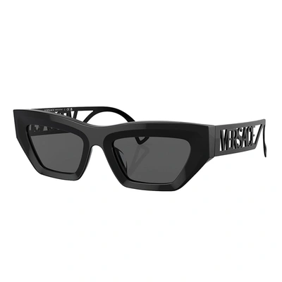Versace Ve 4432u 523287 53mm Womens Fashion Sunglasses In Black