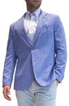 Tailorbyrd Melange Sport Coat In Blue