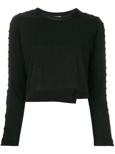 3.1 Phillip Lim / フィリップ リム Long-sleeve Cropped T-shirt