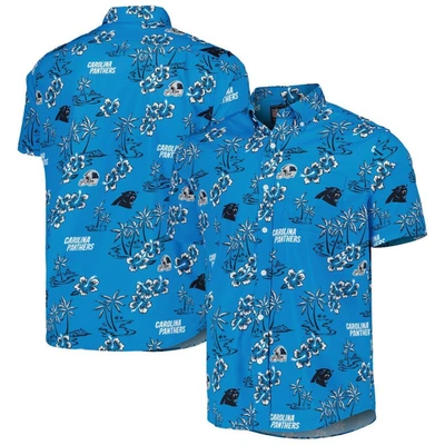 Reyn Spooner Blue Carolina Panthers Kekai Button-up Shirt