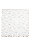 Pehr Reversible Quilted Organic Cotton Blanket In Flower