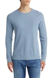 Vince Long Sleeve Thermal T-shirt In Pacific Blue