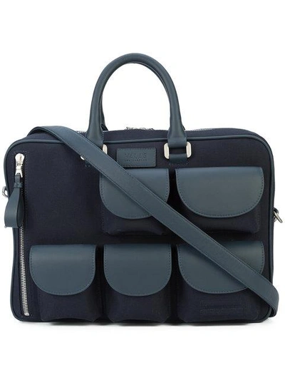 Valas Multi Pocket Explorer Bag - Blue