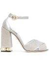 Dolce & Gabbana Bette Sandals - Metallic